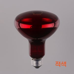 필립스 100W E27 IR R95 적외선 물리치료 온찜질 사육장 램프
