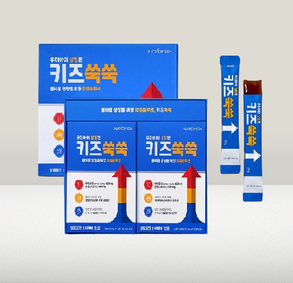 <b>뉴트리</b>커먼 키즈쑥쑥 <b>성장</b> 발육 어린이 영양제(1개월분)