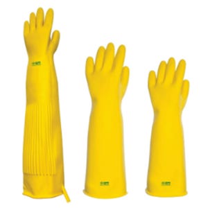 미나리 고무장갑 산업용 해루질 고무장갑 9호 2개