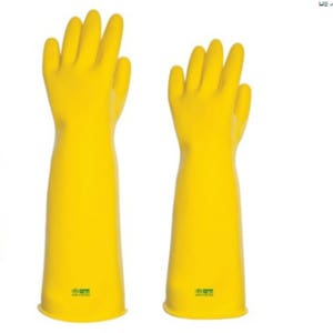 미나리 고무장갑 산업용 해루질 고무장갑 9호 10호 5개