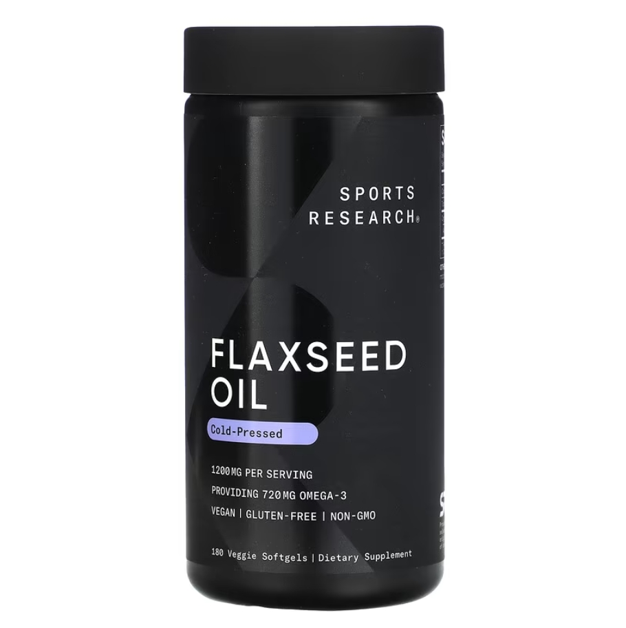 스포츠리서치 아마씨유 오메가3 180정 <b>ALA</b> <b>알파 리놀렌산</b>