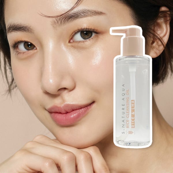 에스네이처 아쿠아 라이스 클렌징 오일 200ml
