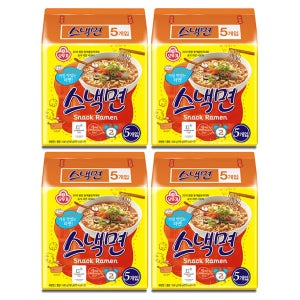스낵면108gX20봉 / 라면 / 봉지 라면