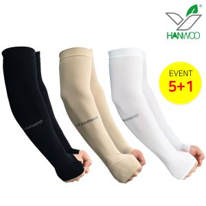 한우 쿨토시 5+1 자외선차단 냉감소재 아이스원단 초경량 헐렁한 냉장고토시
