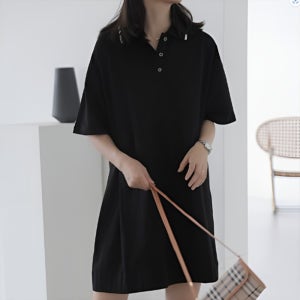 여자 원피스 봄 가을 반팔 카라 여름 여성 데일리 미니 20대 데이트룩 캐쥬얼 대학생