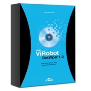 ViRobot DiskWiper 1.0 [기업전체용/신규/1년/패키지] 데이터삭제