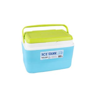 코멕스 아이스탱크 8.5L 블루 아이스박스 휴대용 아이스쿨러 캠핑용 레저용 낚시용 보냉박스 도시락 음료수