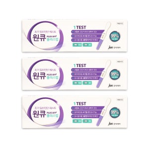 원큐플러스업 1EA X 3개 조기임신테스트기 임신진단키트