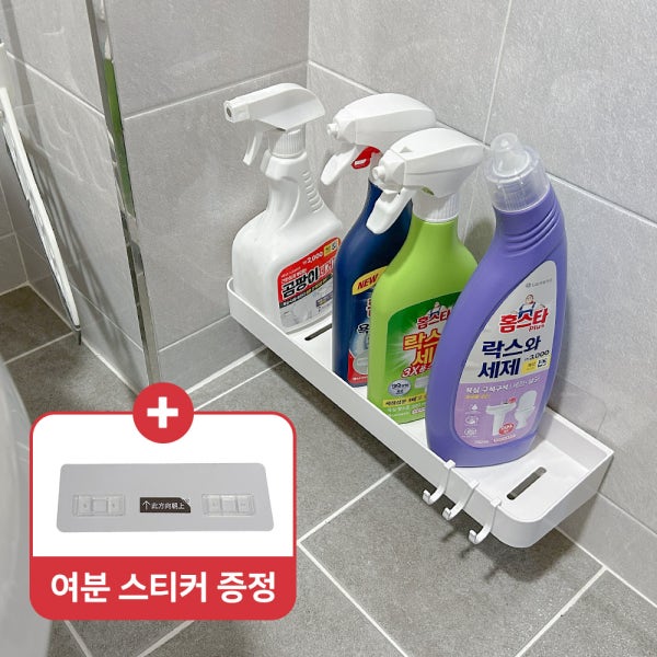 무타공욕실선반 거치대욕실세면대 정리대화장실정리 수납공중부양화장실 선반코너욕실정리선반 소형