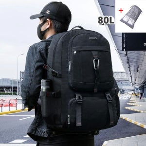 대용량 80L 고급 백팩 해외 여행 가방 출장 캠핑 여행용 빅사이즈 배낭 신발 수납