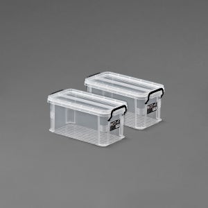 코멕스 네오박스 50(5L) 투명 리빙박스 옷 수납 정리함 펜트리 수납함