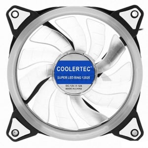 CoolerTec SUPER LED RING-12025 WHITE 120mm LED팬