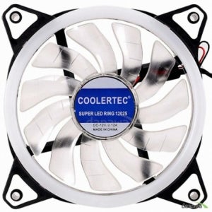 CoolerTec SUPER LED RING-12025 RGB-DUO 7색 LED 쿨러
