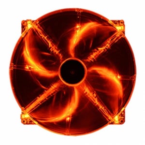 CoolerTec IO20020DX-ORANGE 200mm LED 케이스 쿨러