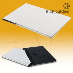 N.I.P 멀티 컴팩트 스탠드 플레이트 상판 L 알루텍 스탠드 탑