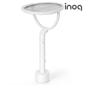 이노크아든 90도 회전 길이조절 충전식 전기모기채 모기퇴치기 IA-iB800