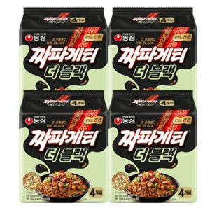 농심 짜파게티 더 블랙 116g X 16봉