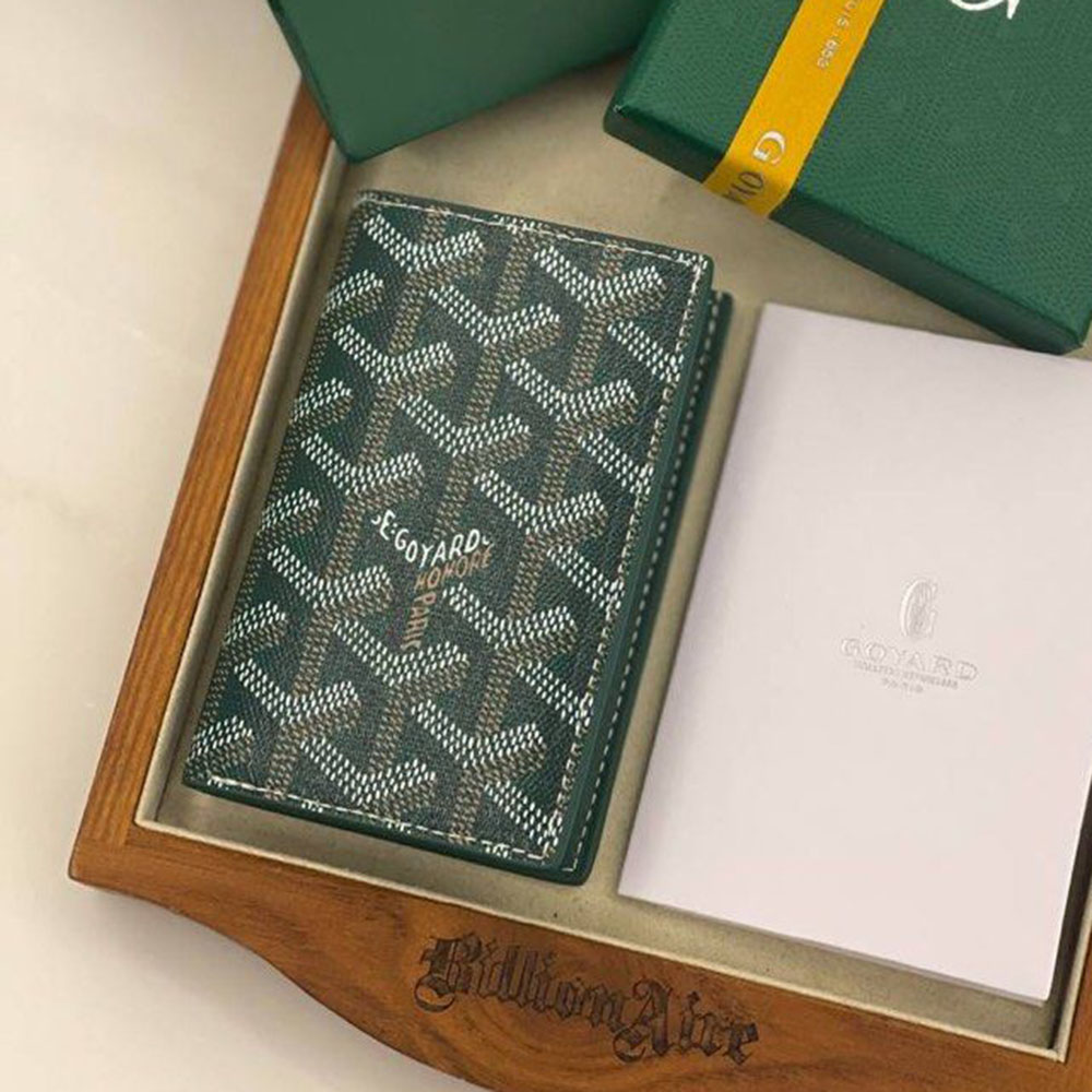 [국내백화점] 고야드카드지갑 고야드생피에르 카드홀더 그린