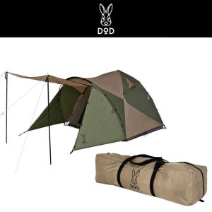 DOD 도플갱어 원터치텐트 MT3-673-KH 2인용 3인용 캠핑 간편 설치 일본발송