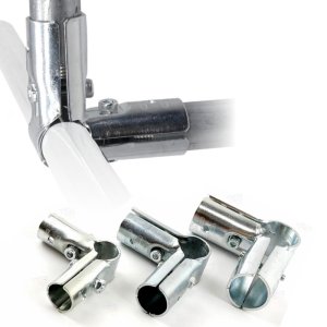 25mm 원형 파이프 직각 T형 조인트 클램프 90도 고정 커넥터 GS0101086B