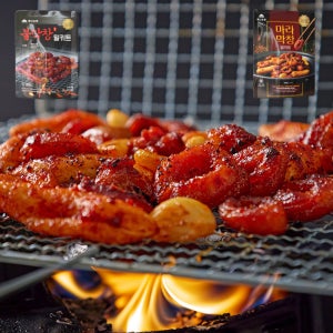 호나 돈막창 대구 돼지 불막창 밀키트 340g, 1개 + 마라 막창 밀키트 340g, 1개