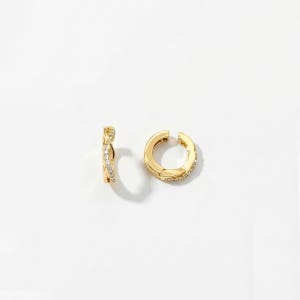 지티 귀찌 엣지 귀안뚫는 귀걸이 링 이어커프