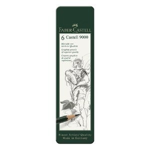 파버카스텔 카스텔 9000 연필 6개입 세트 [119063]