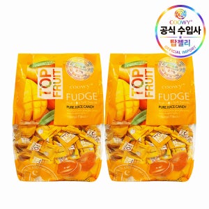 coowy 쿠위 탑젤리 대용량 망고젤리 1500g x 2개