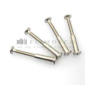 국산 커넥팅 장롱 가구연결볼트M6 10mm부터 100mm 너트M8 15mm 부터 30mm 조립볼트