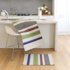 핸드메이드 면 발매트 겸 다용도 러그 코지프레임 2 size