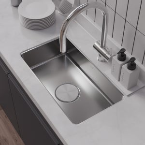 LS840 사각 싱크볼 교체 씽크볼 인테리어/엔지크싱크