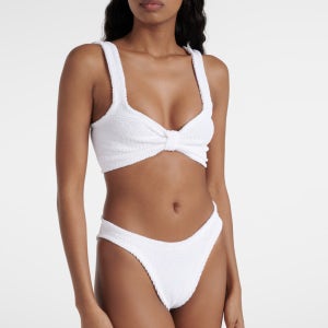 Hunza G 훈자지 보니 비키니 수영복 화이트 여성용