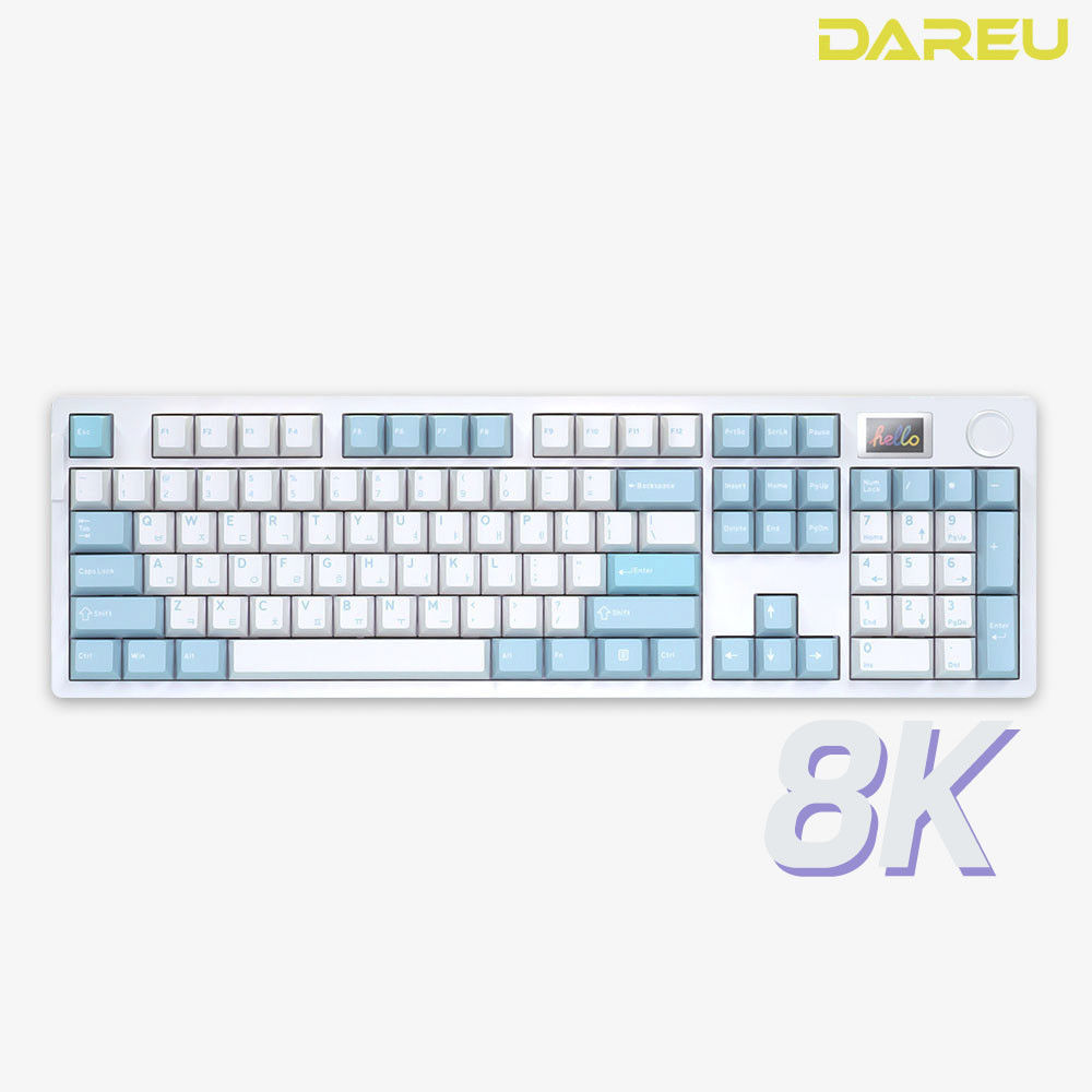 다얼유 DAREU A104PRO 8K 유선 기계식 키보드 게이밍