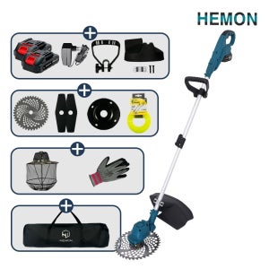 헤몬 다벤다PRO 예초기 무선 충전식 전기 전동 충전 예초기 21V 풀세트