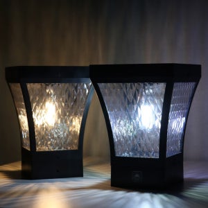 태양광 LED 문주 카페 문주등 (데크형 80타입)/펜션 테라스 테이블 루프탑 테크등