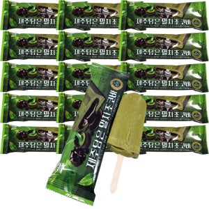 제주담은 말차초코바 서주아이스크림 40개