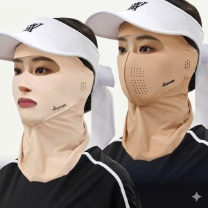 네이팡 넥타입 풀커버 오픈 클로즈 자외선 차단 골프 마스크 햇빛 가리개 자전거 등산 낚시 테니스