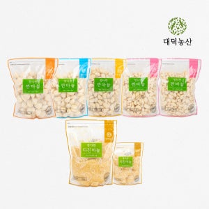 [대덕농산] 2026 햇마늘 깐마늘 다진마늘 꼭지제거 500g 1kg 벌크