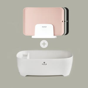 [라운지전용] 도블레 시그니처 도마 세트+식기건조대