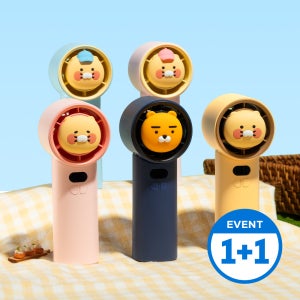[SET] 카카오프렌즈 Z터보 휴대용 핸디 선풍기 1+1