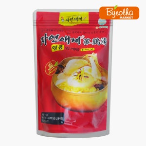 자연애계 즉석조리 명품 삼계탕 1kg (16개) 레토르트 식당용 업소용 밀키트 전문점용