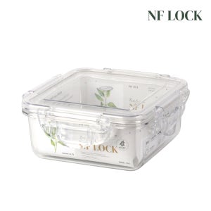 NF LOCK 엔에프락 5호 정사각 밀폐용기 780ml 트라이탄