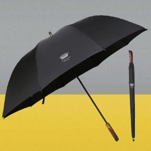 송월 장우산 고급 명품 튼튼한 대형 큰 우산 반자동 장블랙우드75
