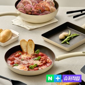 99.89% 항균 1+1 실바트 순수 IH 사각 프라이팬 18cm