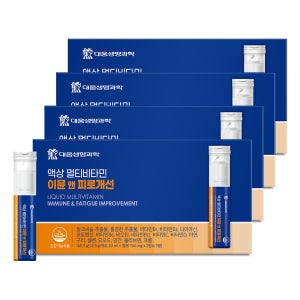 [소비기한 2026-05-05] 대웅생명과학 액상 멀티비타민 이뮨 앤 피로개선 7개입, 4개