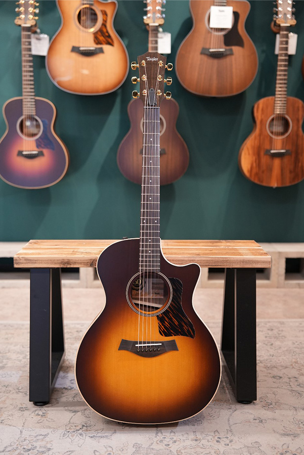 ESP/LTD 테일러기타 50주년 기념모델 AD14ce-SB LTD / ES2 픽업 장착