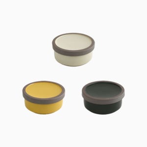 에라토 포슬착착 국산 도자기 뚜껑 찬기 XS 외 3size