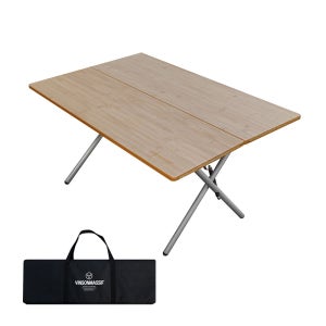 빈슨메시프 원액션테이블 우드 경량 캠핑테이블 접이식 휴대간편 감성테이블