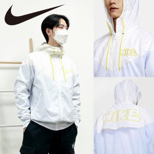 [창고정리] 나이키 우븐 라인드 윈드러너 남자 바람막이 자켓 DX0695-085