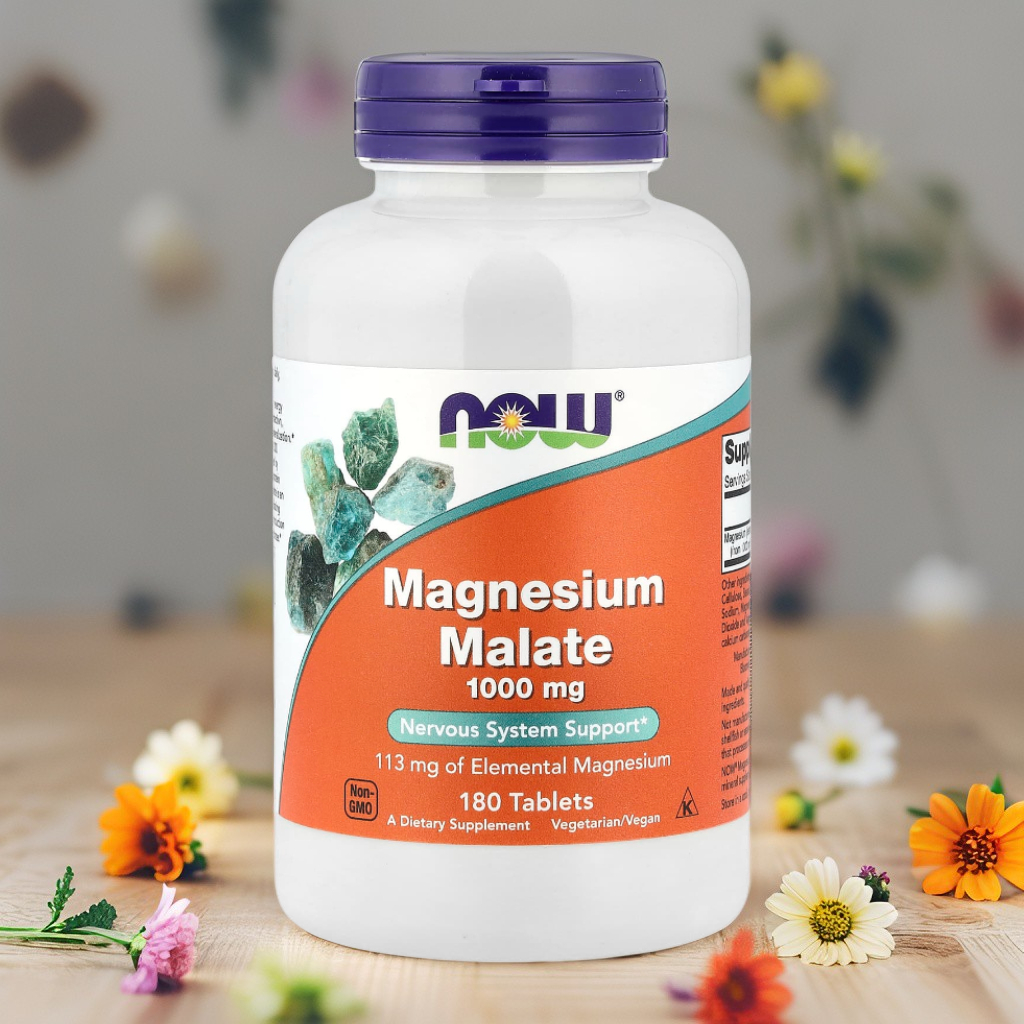 나우푸드 마그네슘 말레이트 말산염 1000mg 180정